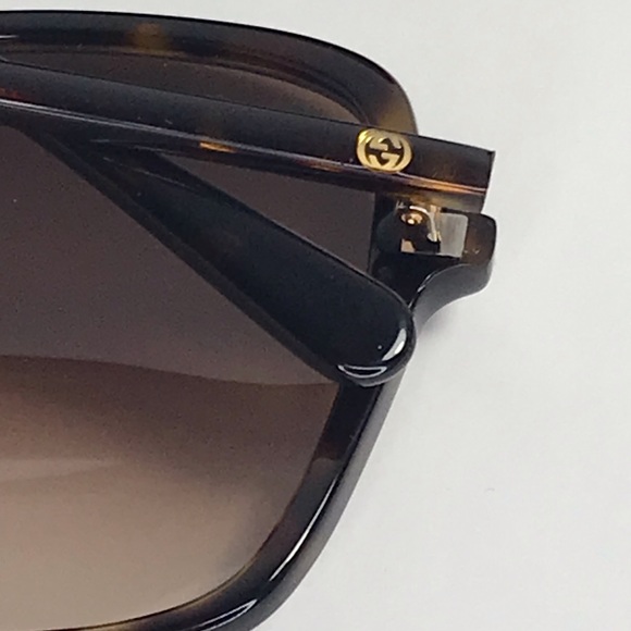 New Authentic GUCCI Brown Havana Butterfly GG0546SK - 002 - Picture 10 of 14